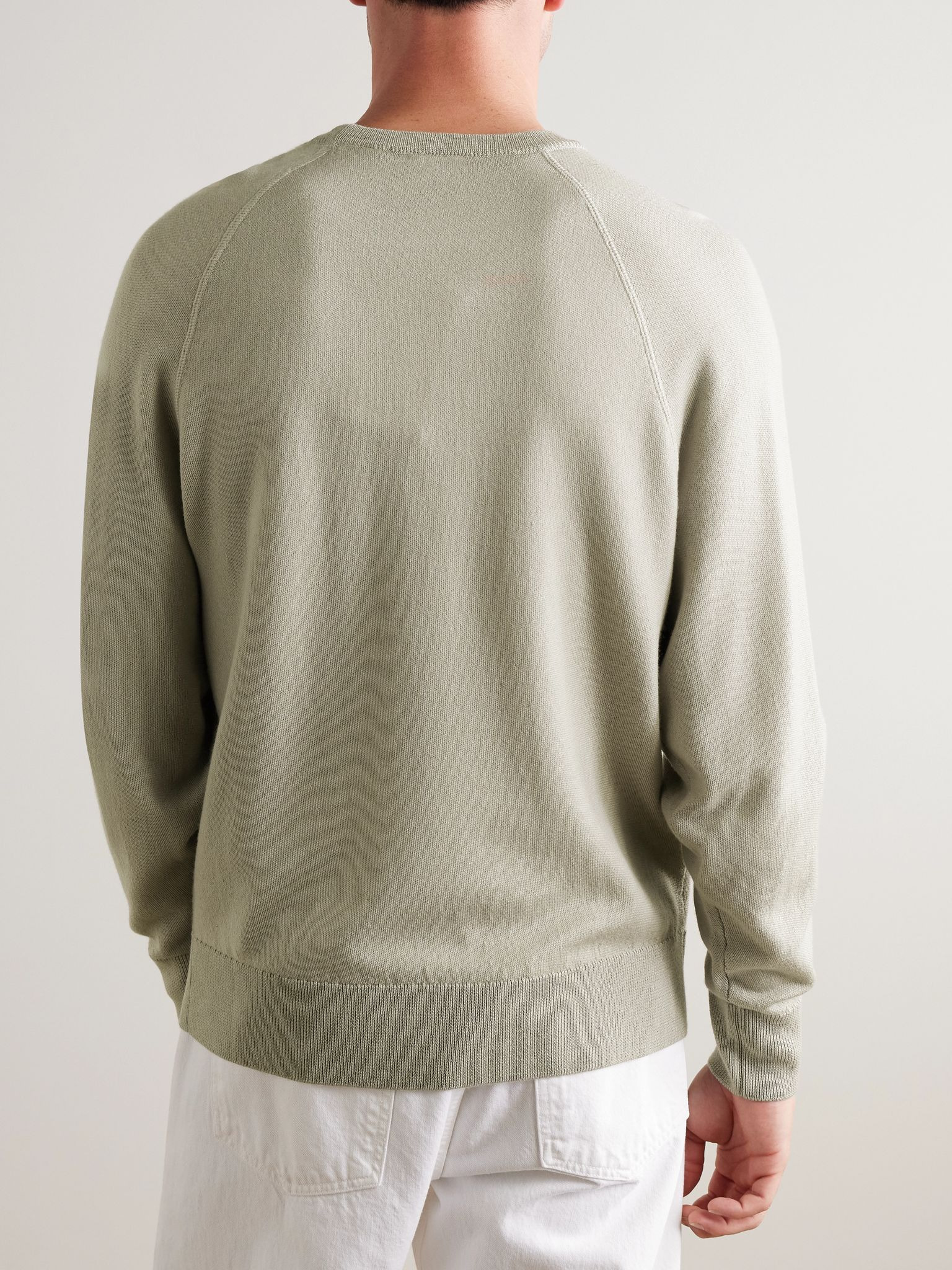 Merino Wool Sweater Ecru - 4