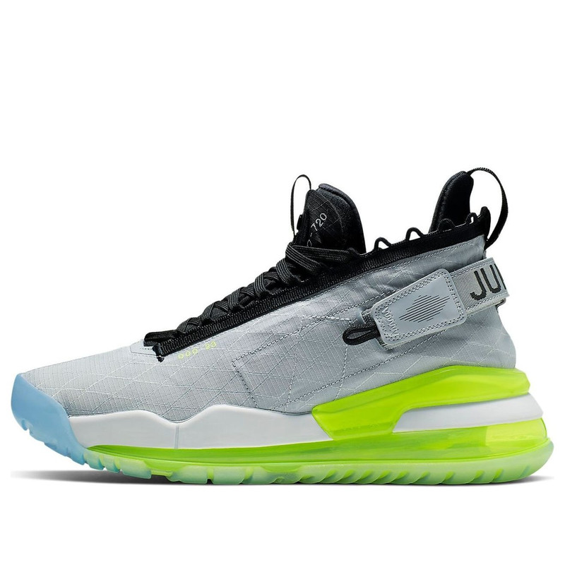 Air Jordan Proto Max 720 'Aluminum Grey Neon' BQ6623-007 - 1