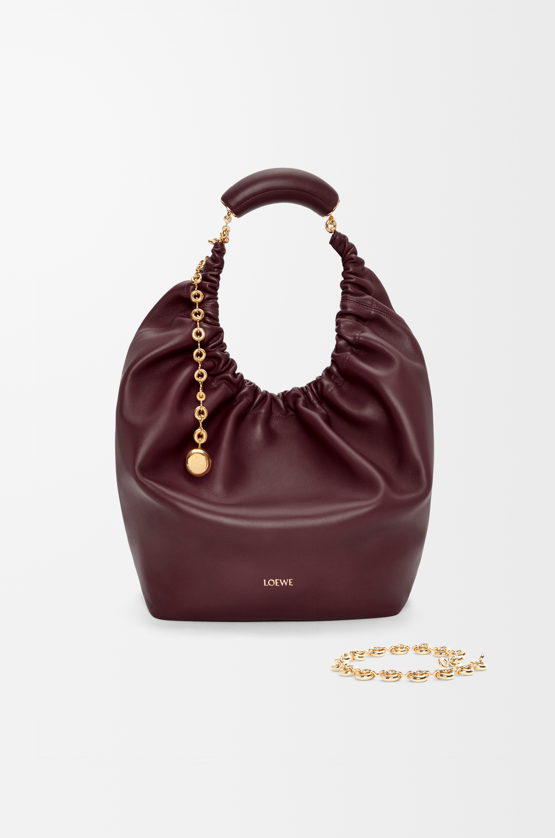 Medium Squeeze bag in nappa lambskin - 5