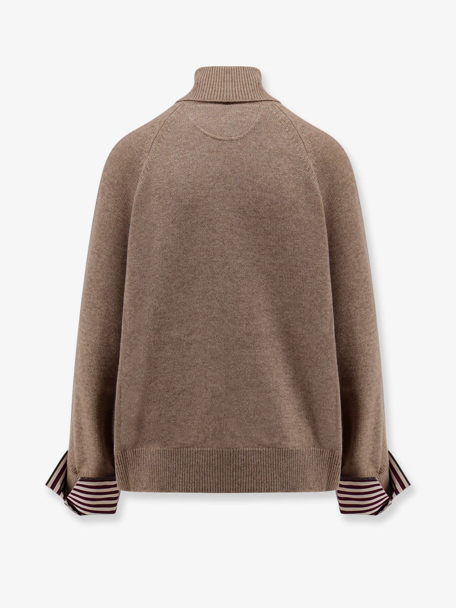 CASHMERE SWEATER WITH MONILI DETAIL - 5