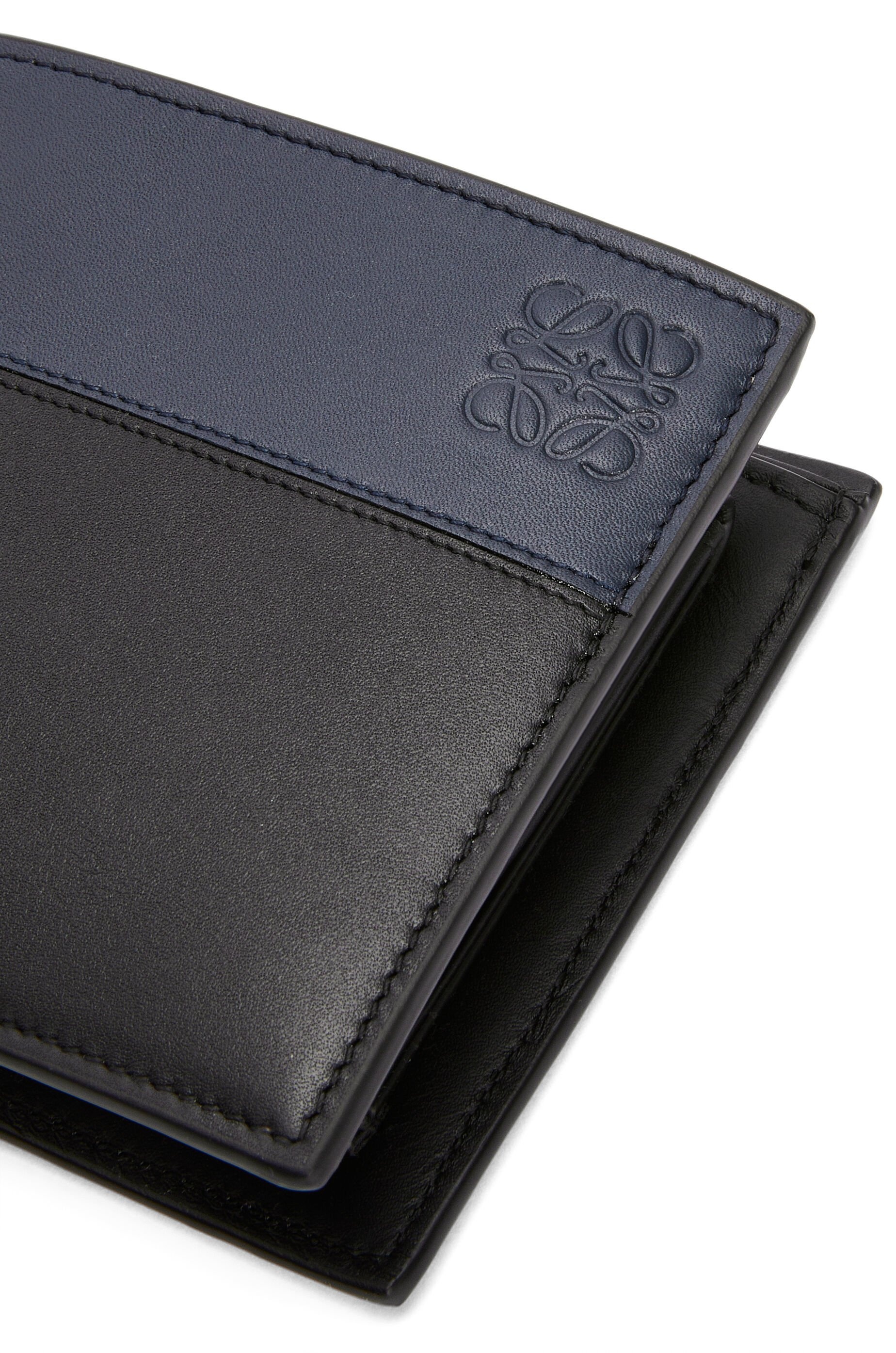 Bifold coin wallet in shiny calfskin - 5