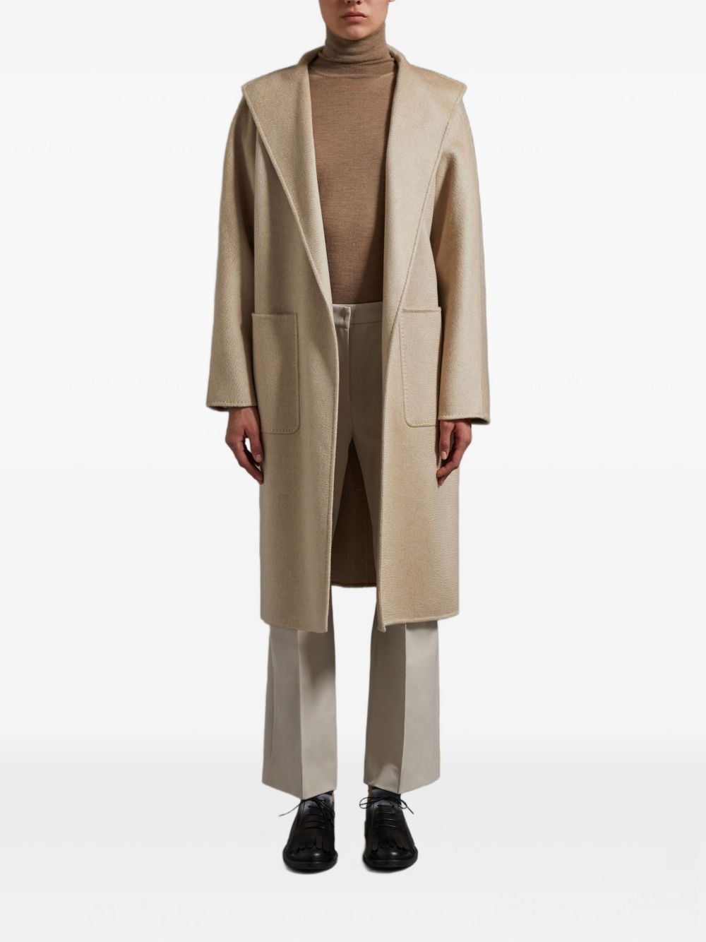 Lilia belted cashmere coat - 2