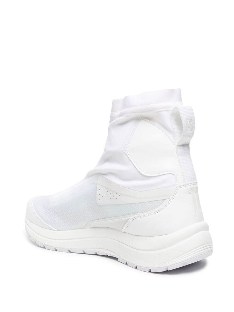 zip-up high-top sneakers - 3