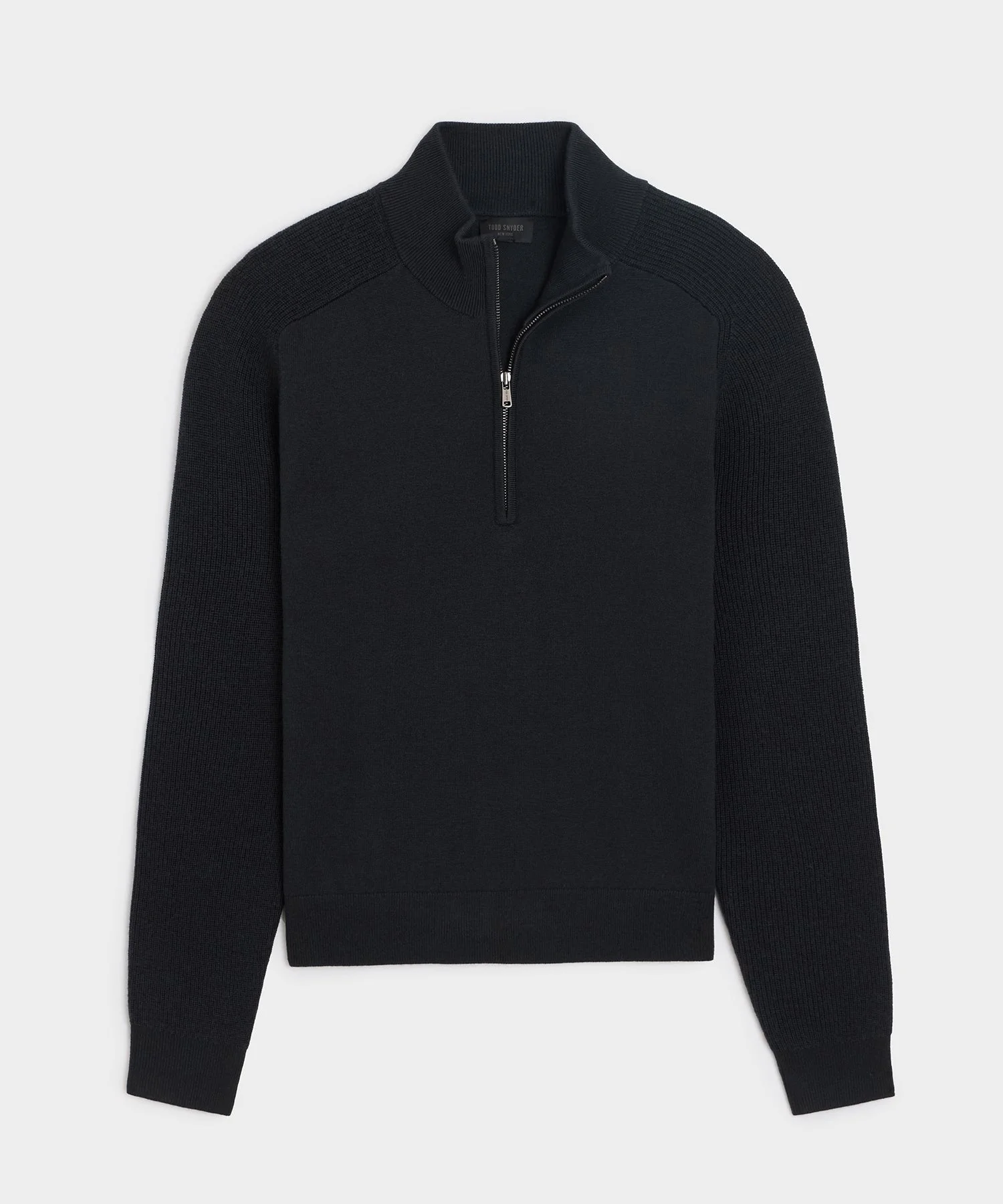 Merino Quarter-Zip Sweater - 1
