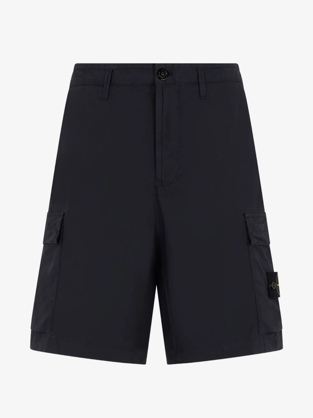 logo-patch cargo shorts - 1