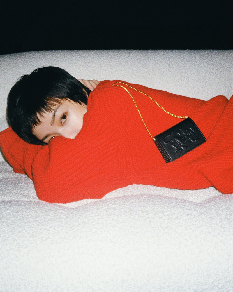 KINGSLEY CHAIN - Vegan leather chain wallet - Black 4