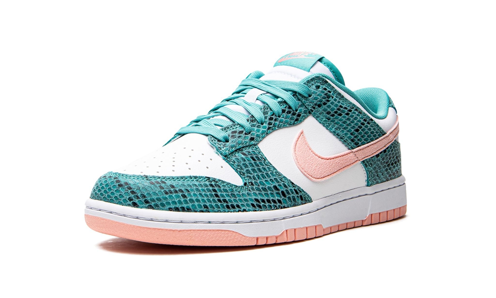 Dunk Low "Snakeskin Washed Teal Bleached Coral" - 4