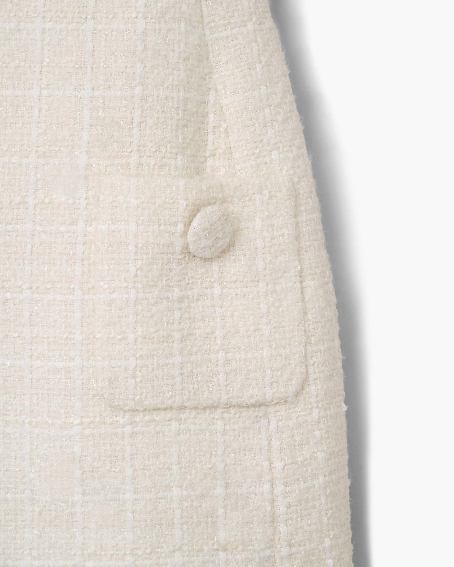 SCULPTURAL TWEED DRESS - 6