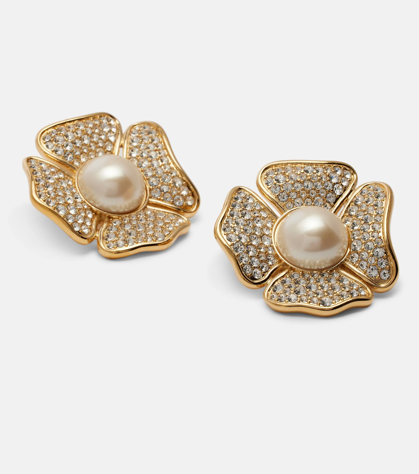 San Fin Swarovski®-embellished earrings - 4
