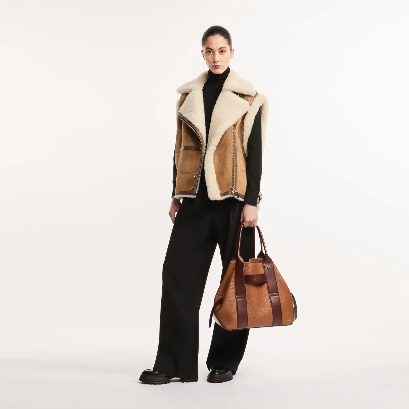 Hogan Script Shopping Bag Medium - 6