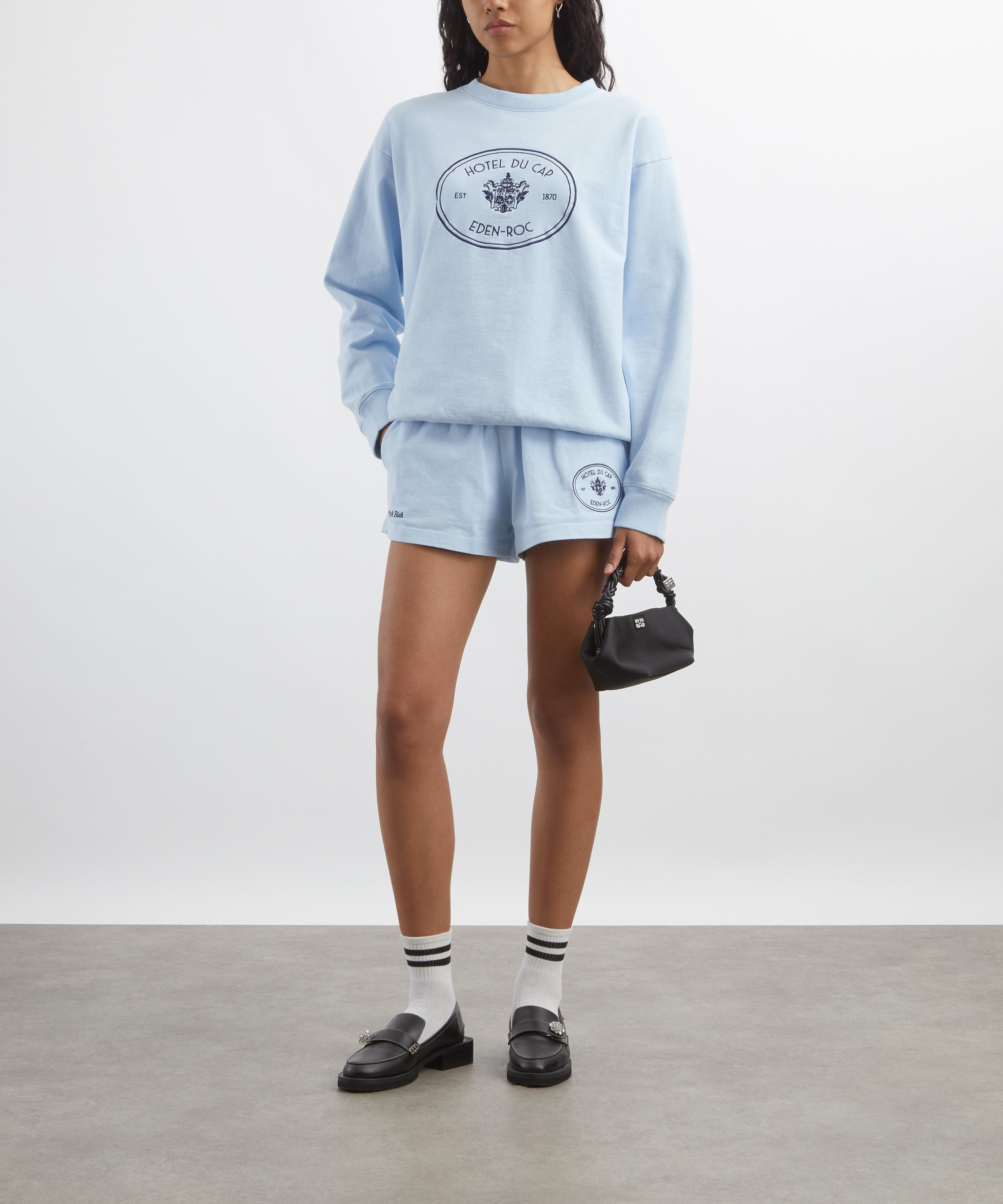 Ciel-Navy Eden Crest Crew-Neck Sweatshirt - 2