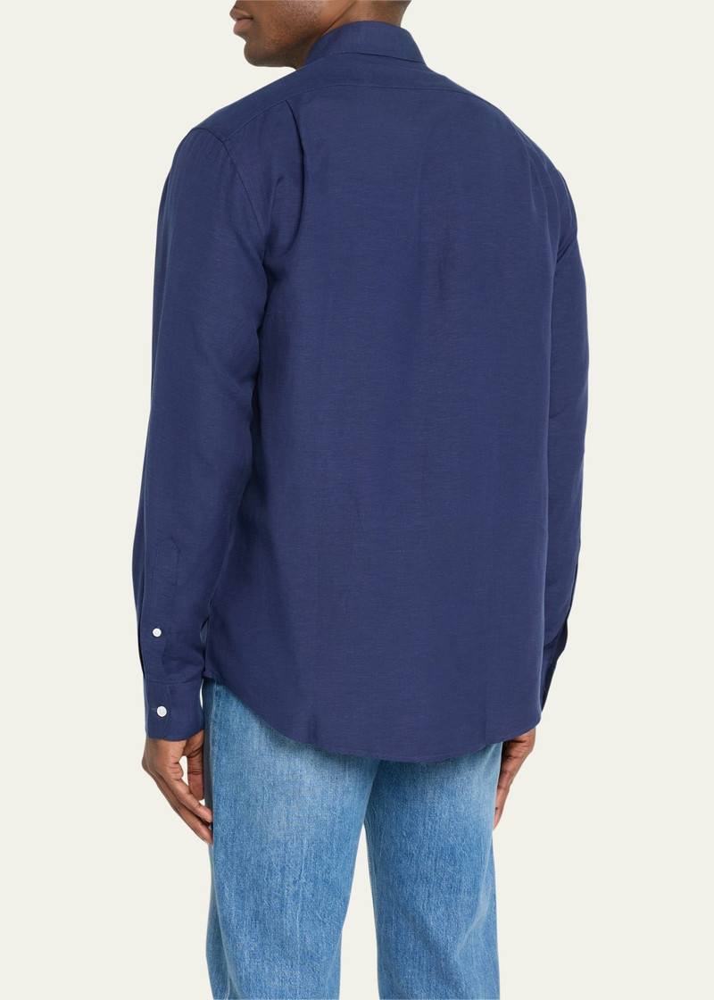 Men's Linen Silk Cooper Canvas Shirt 3