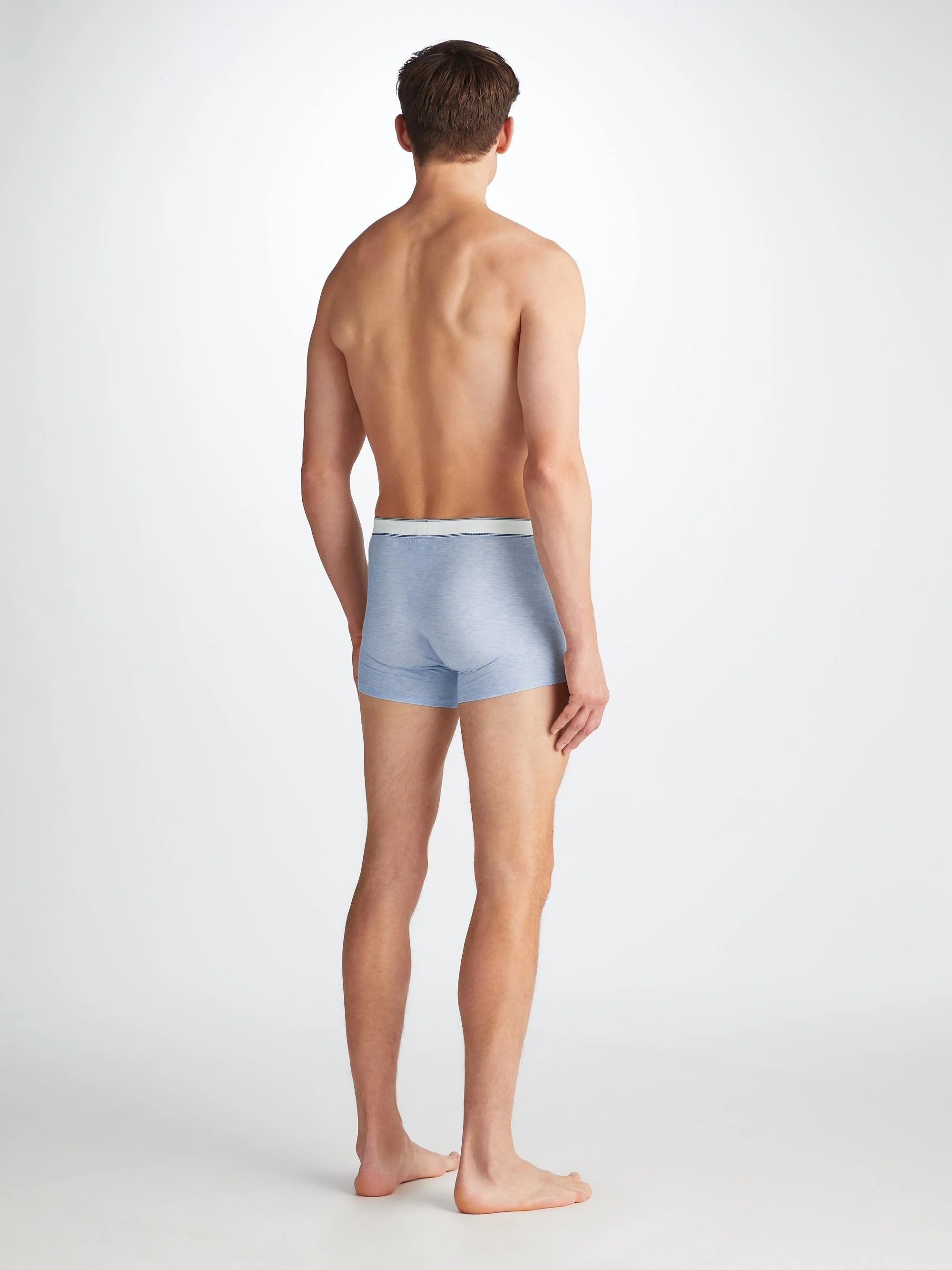 Men's Boxer Briefs Ethan Micro Modal Stretch Blue - 4