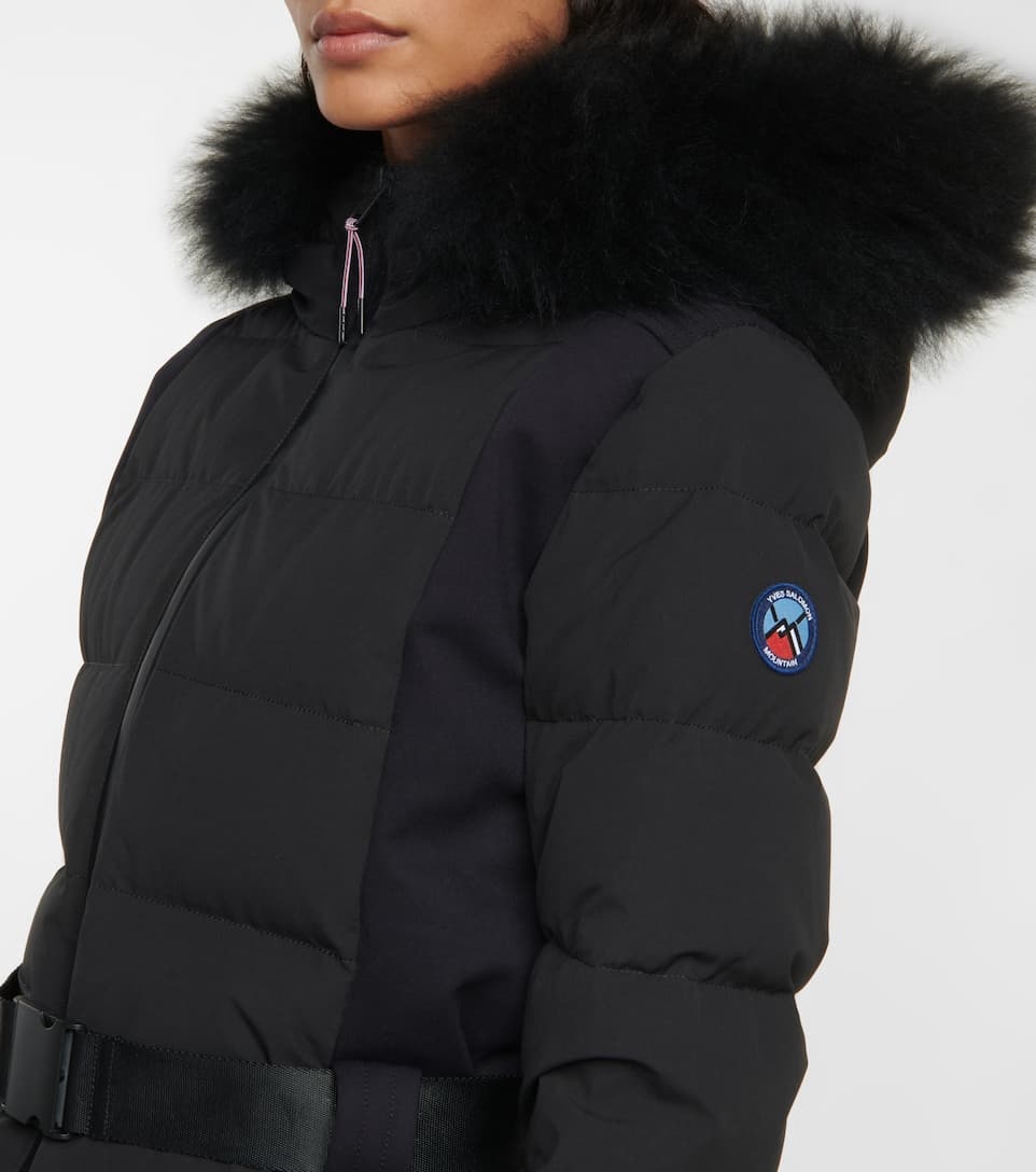 Belted ski jacket - 4