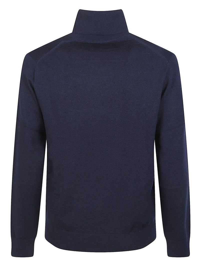 MICHAEL KORS logo-embroidered roll-neck jumper outlook