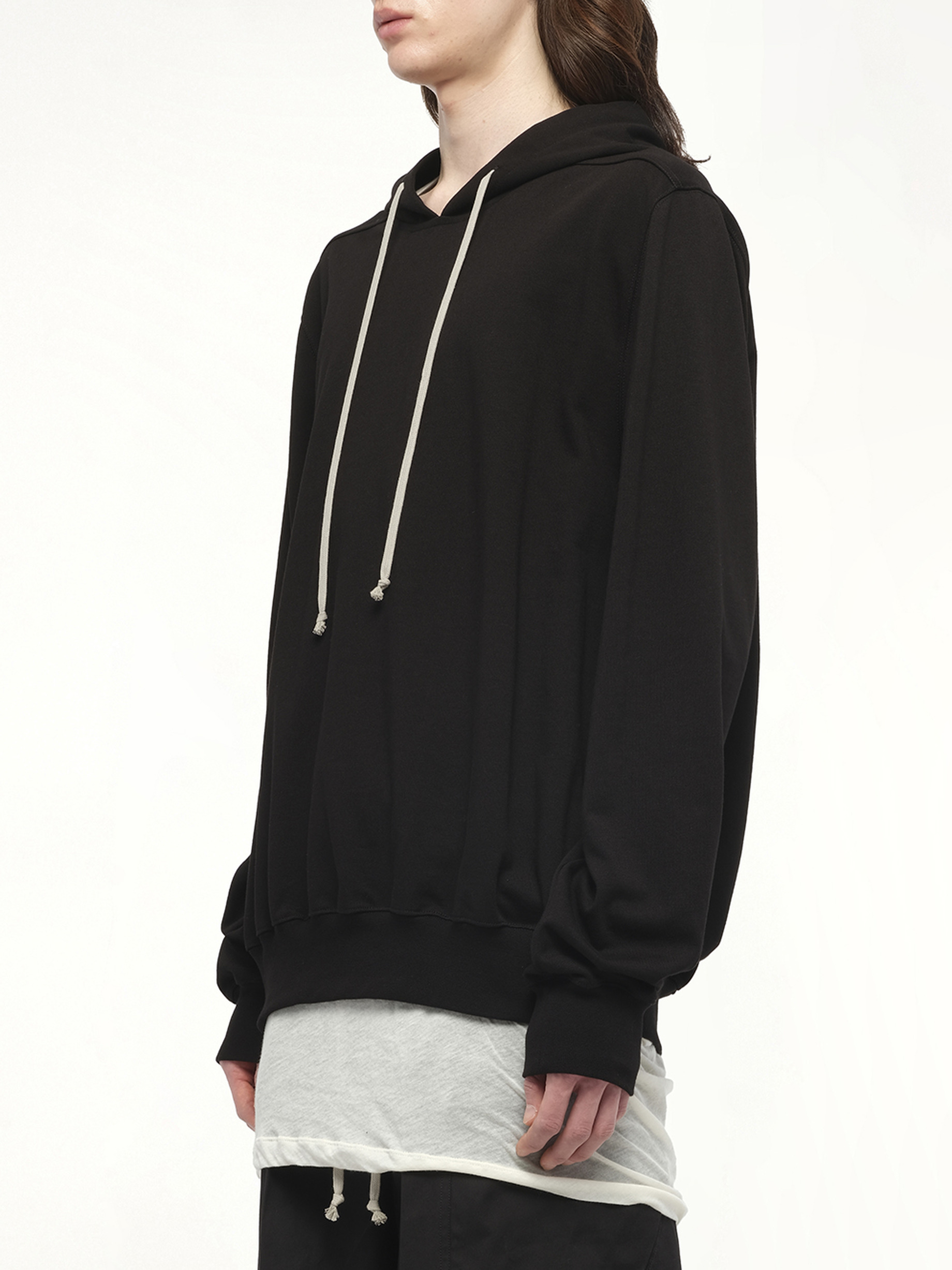 Pullover Hoodie in Black - 5