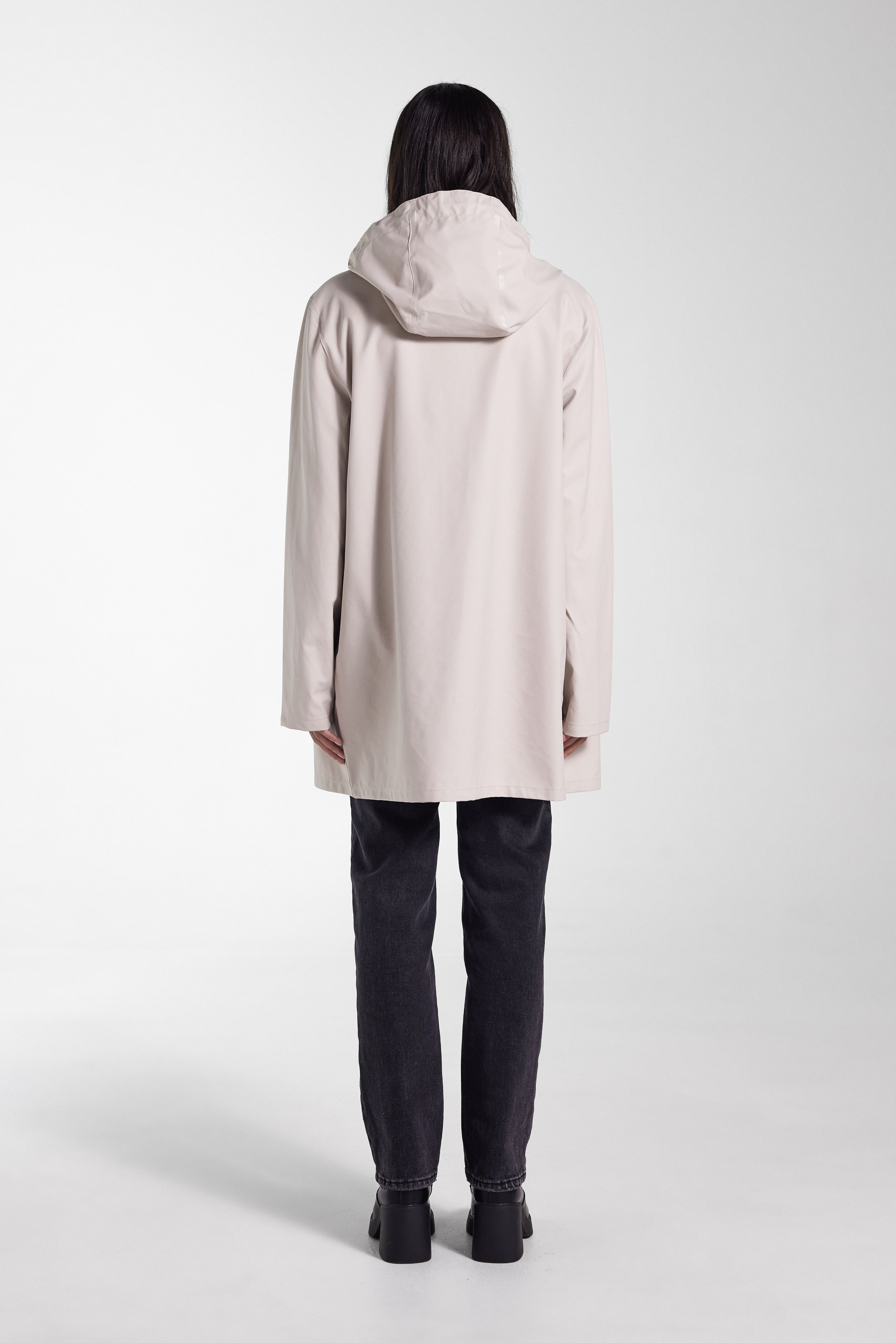 Stockholm Lightweight Raincoat Light Sand - 5