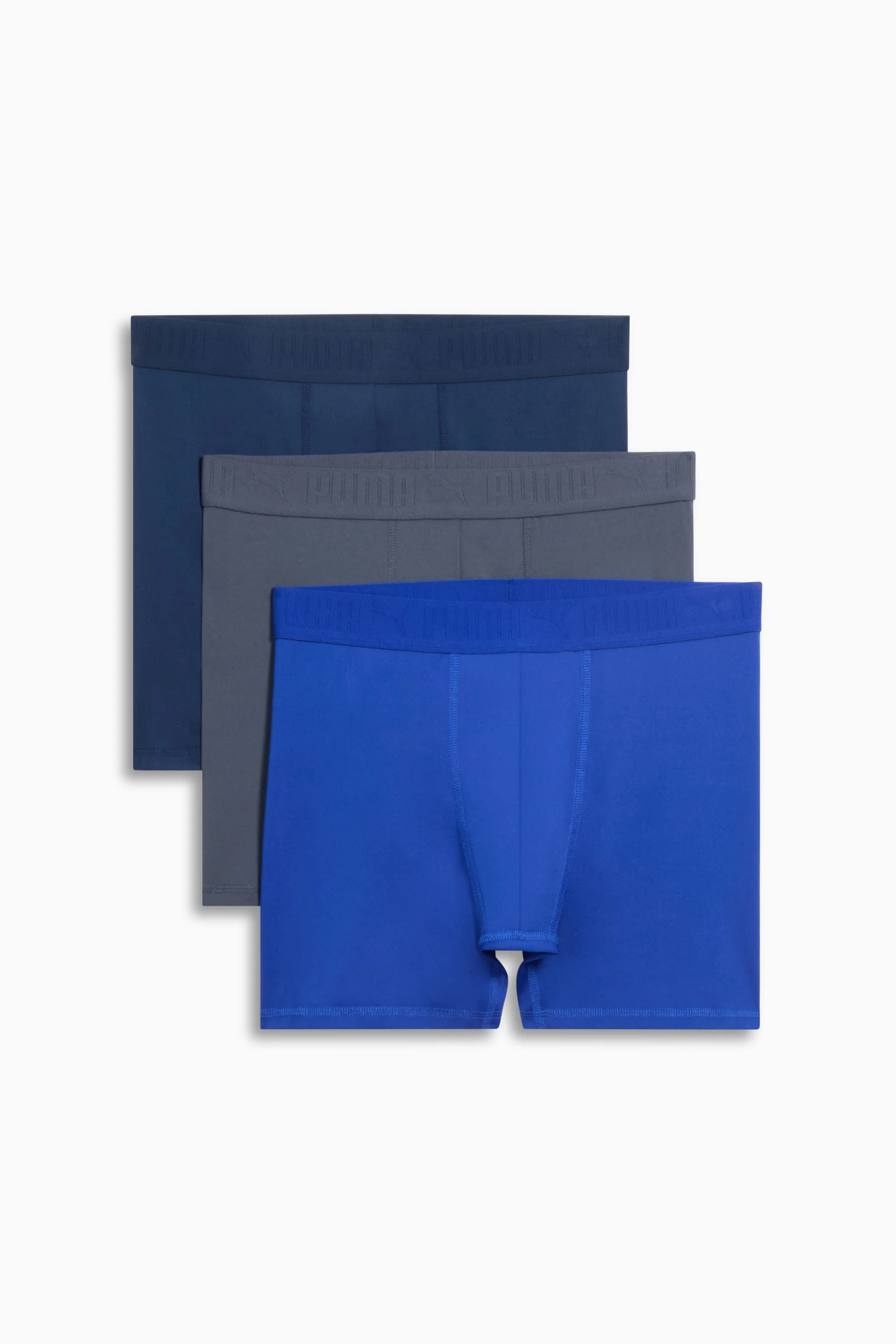 Men's Athletic Fit Boxer Briefs (3 Pack) - 1