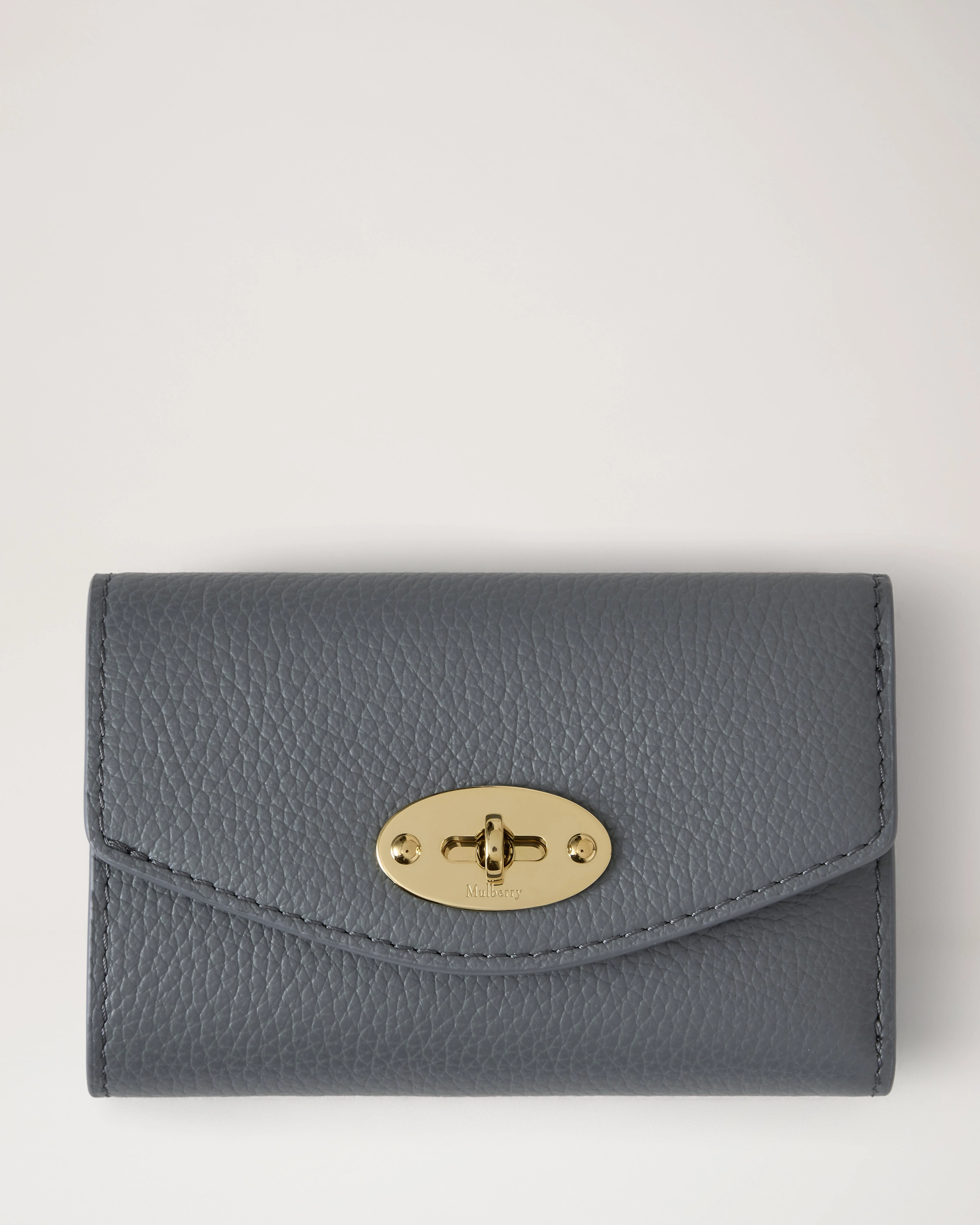 Darley Folded Multi-Card Wallet Foggy Grey Small Classic Grain - 1