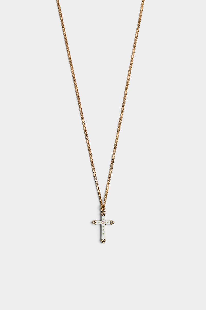 VINTAGE CROSS NECKLACE - 2