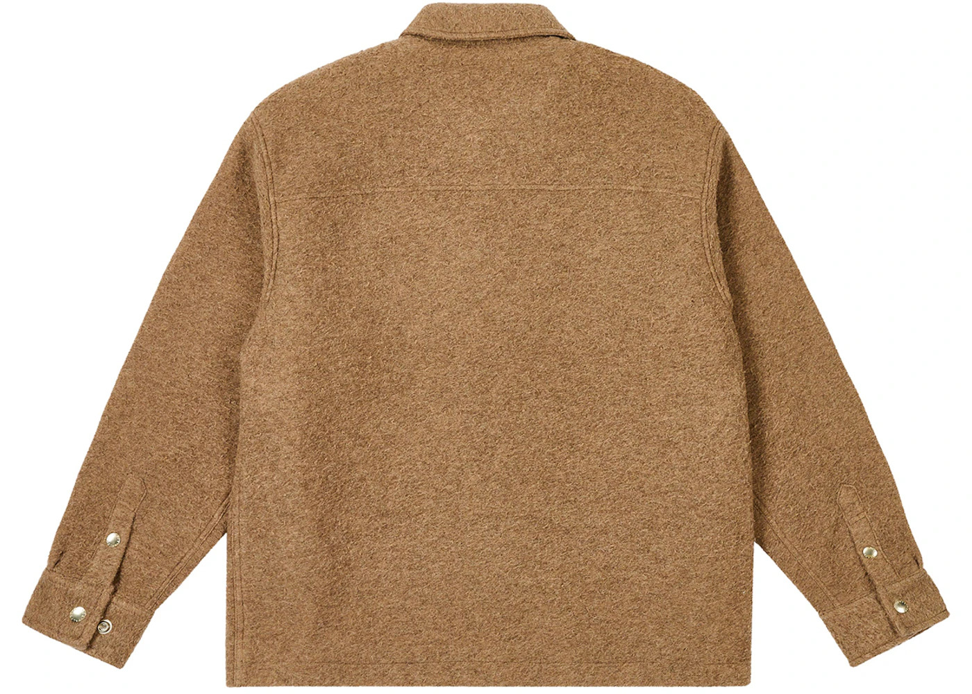 Palace Wooly Zip Jacket Beige - 2