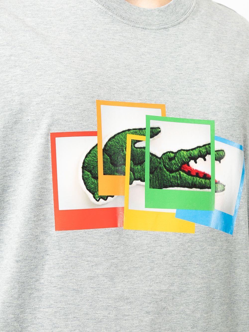 x Polaroid graphic-print T-shirt - 5