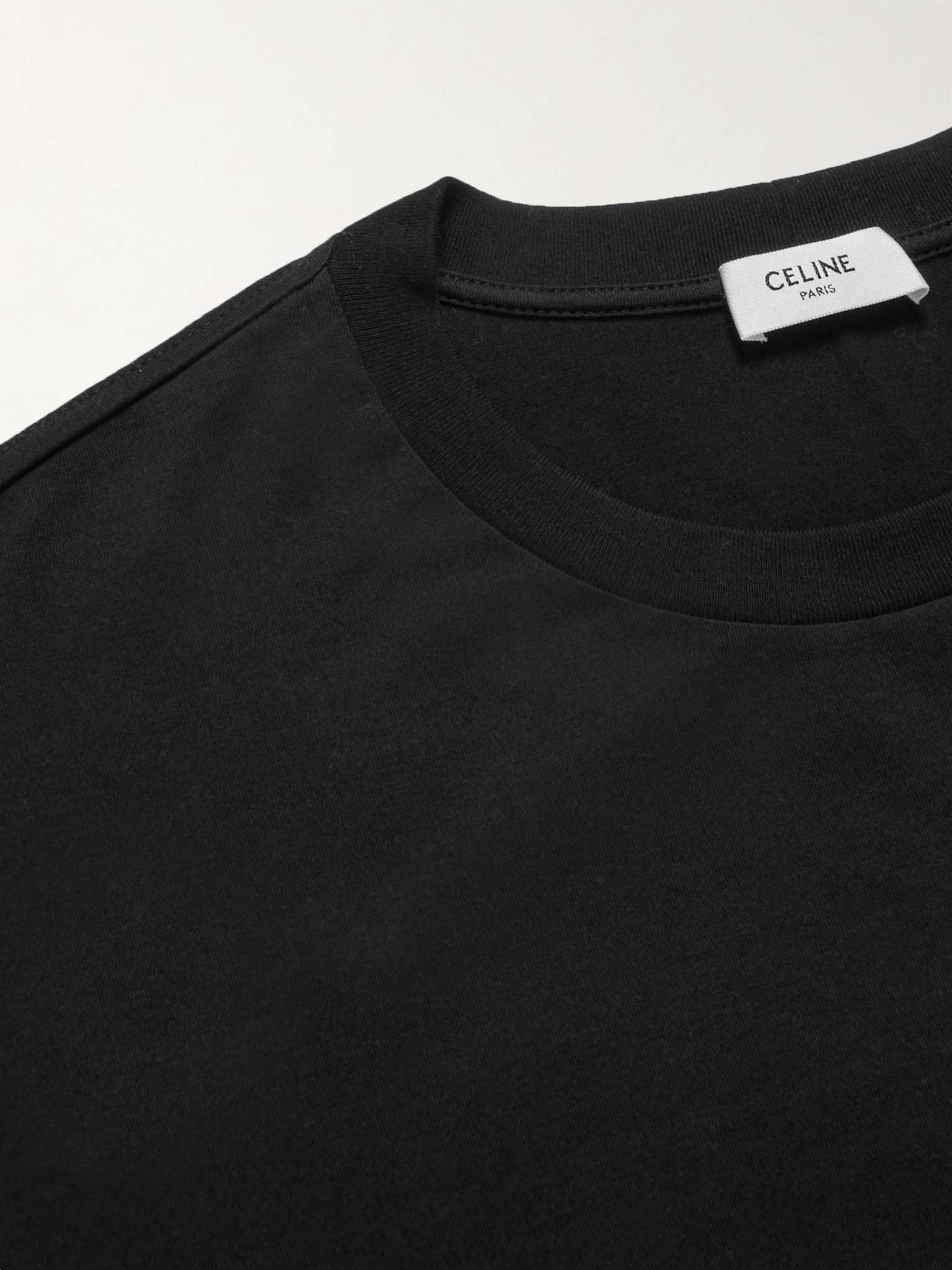 Cry Baby Embellished Flocked Cotton-Jersey T-Shirt - 6