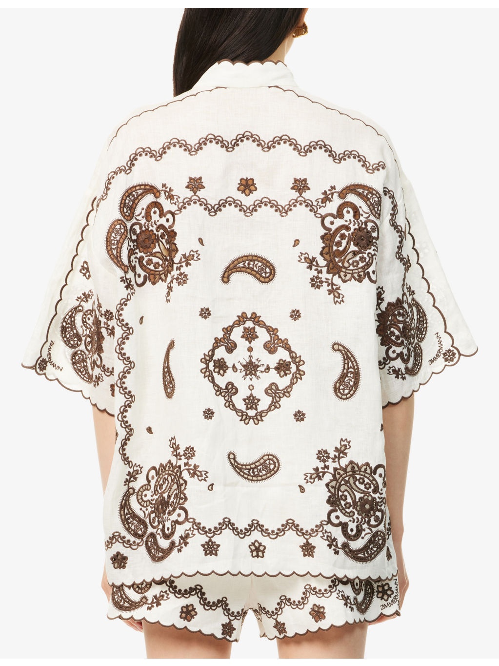Zimm P Embroidered Shirt - 4