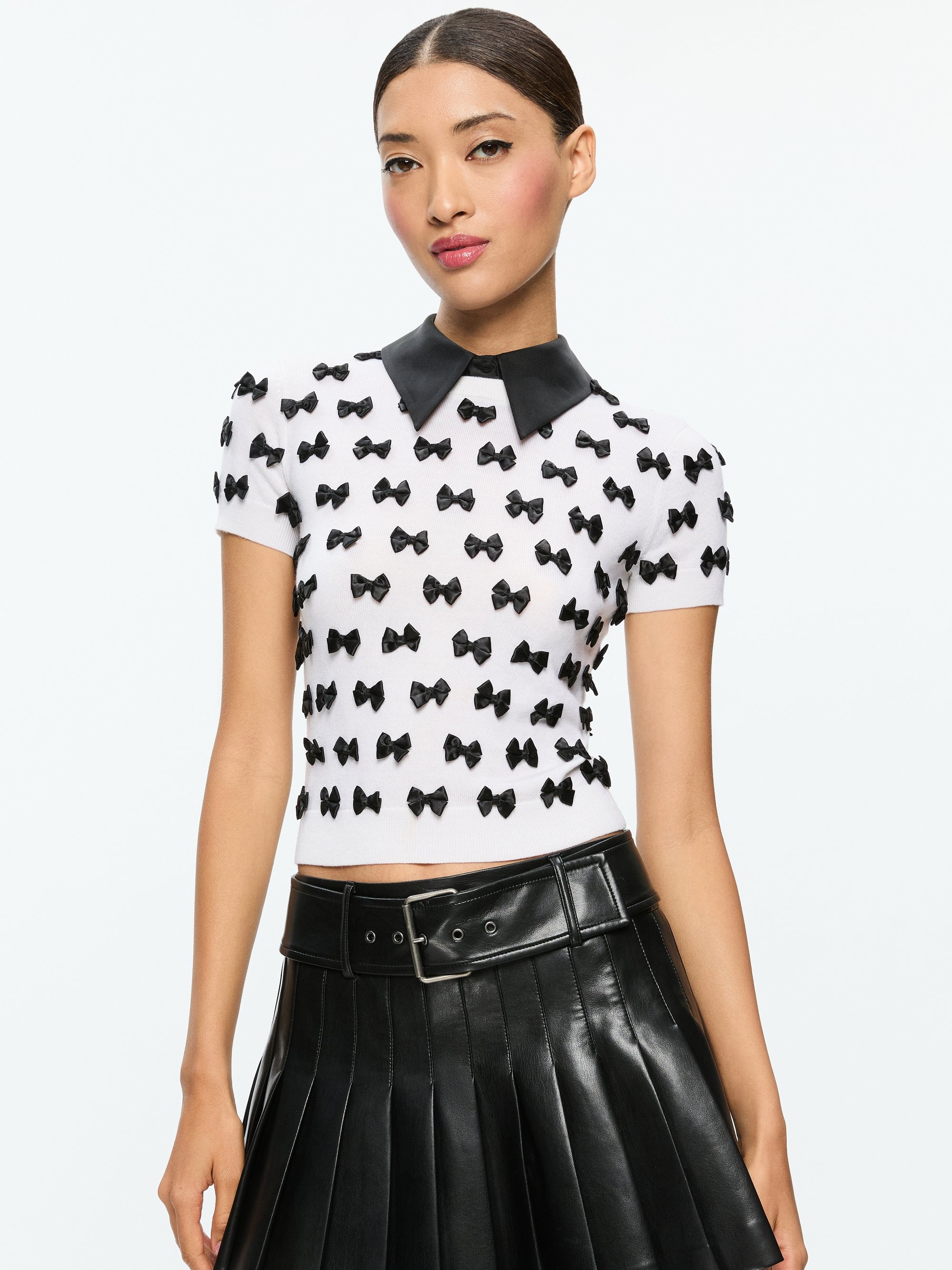 CIARA SHORT SLEEVE PULLOVER - 2