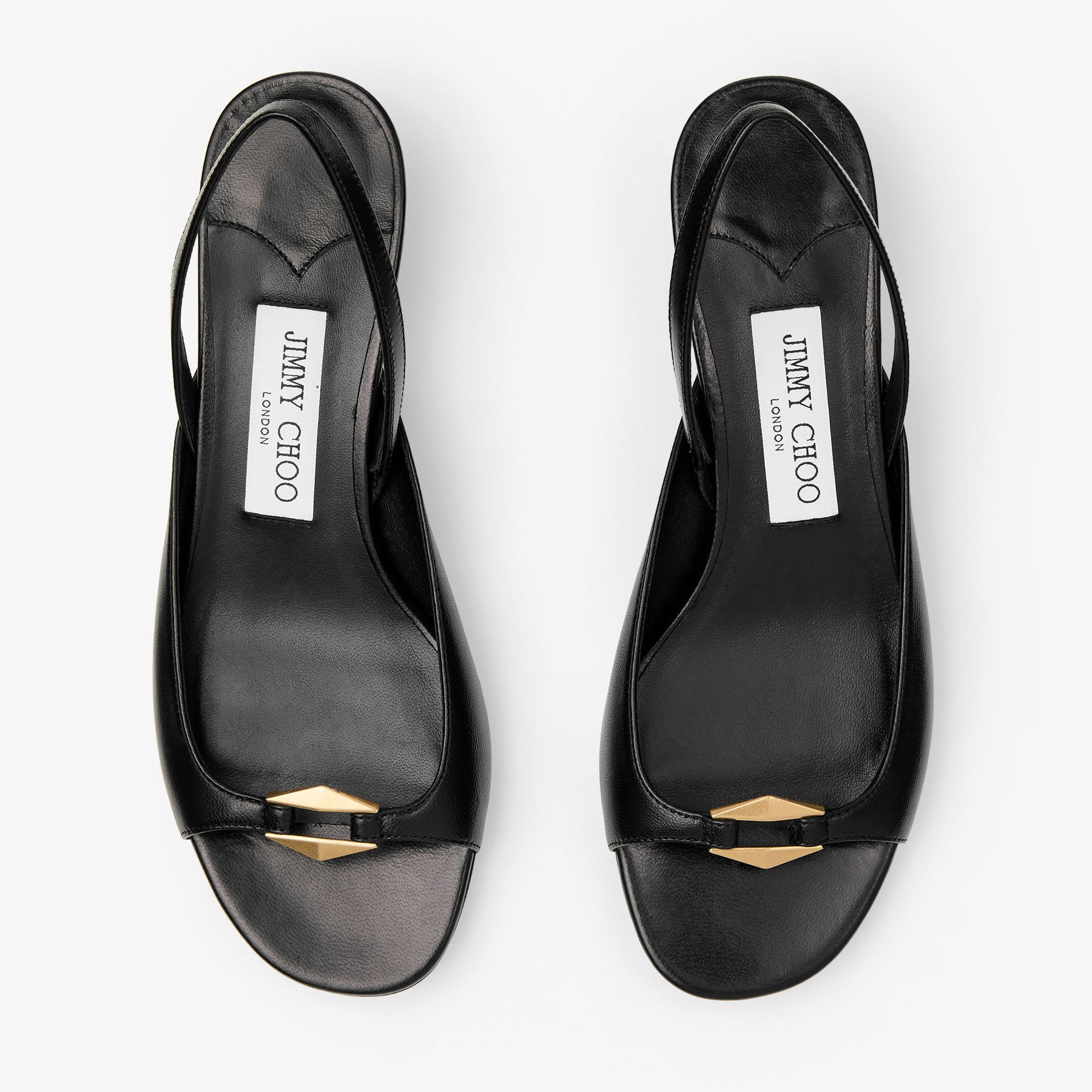 Lev 35
Black Nappa Leather Sandals - 4