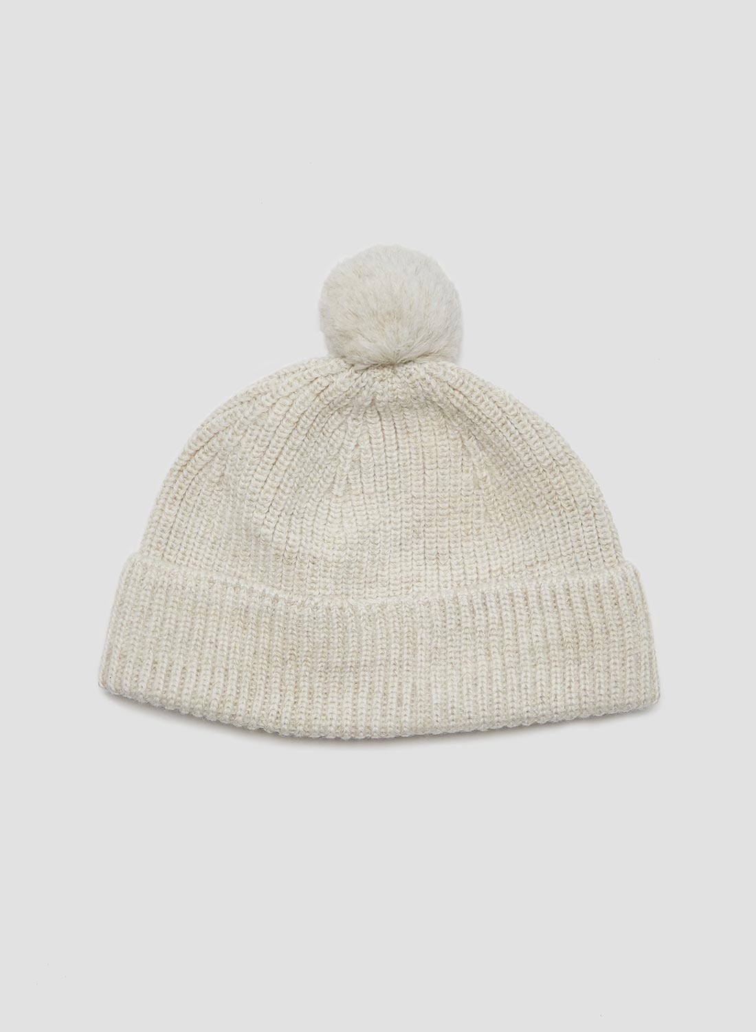 Mountaineer Knit Cap in Ivory - 1