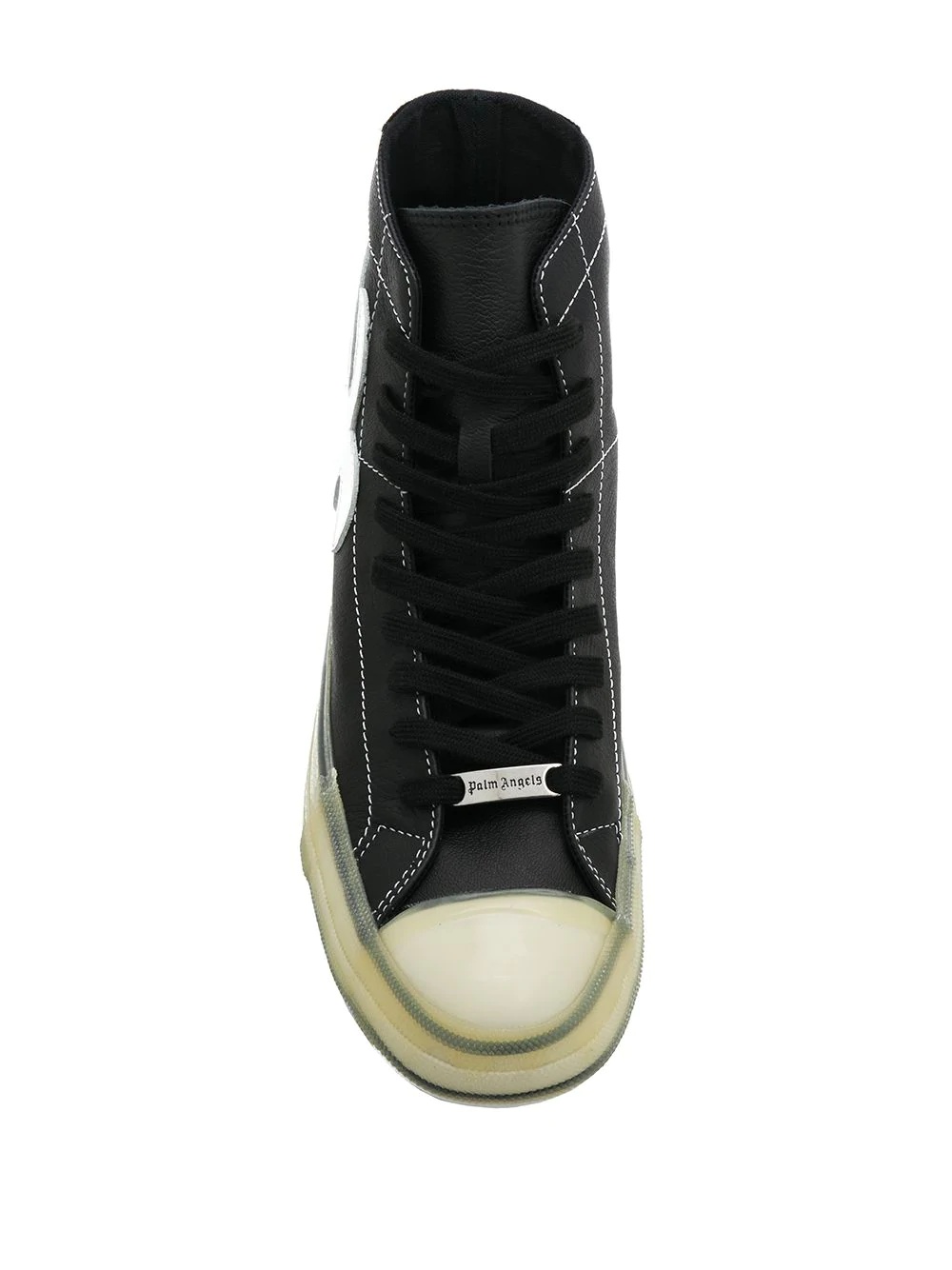 palm tree high-top sneakers - 4