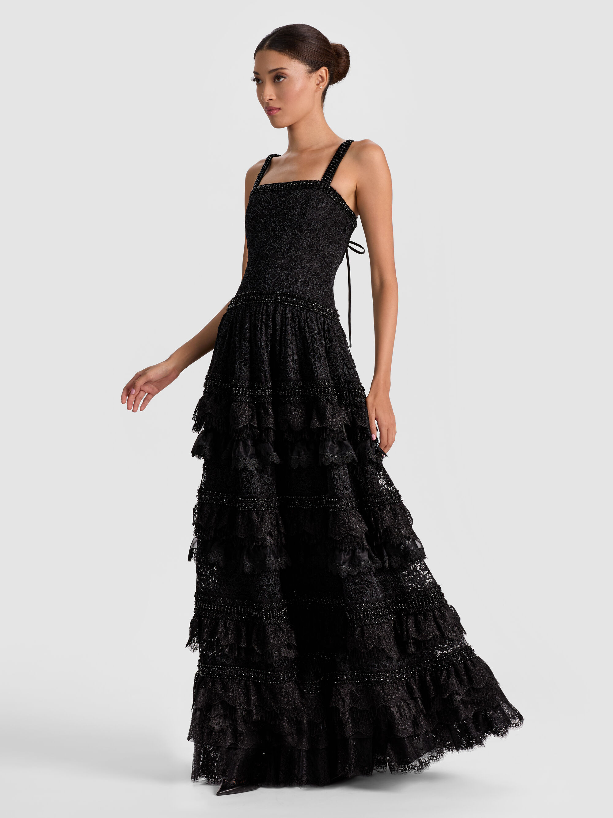 ZENA LACE MAXI DRESS - 5