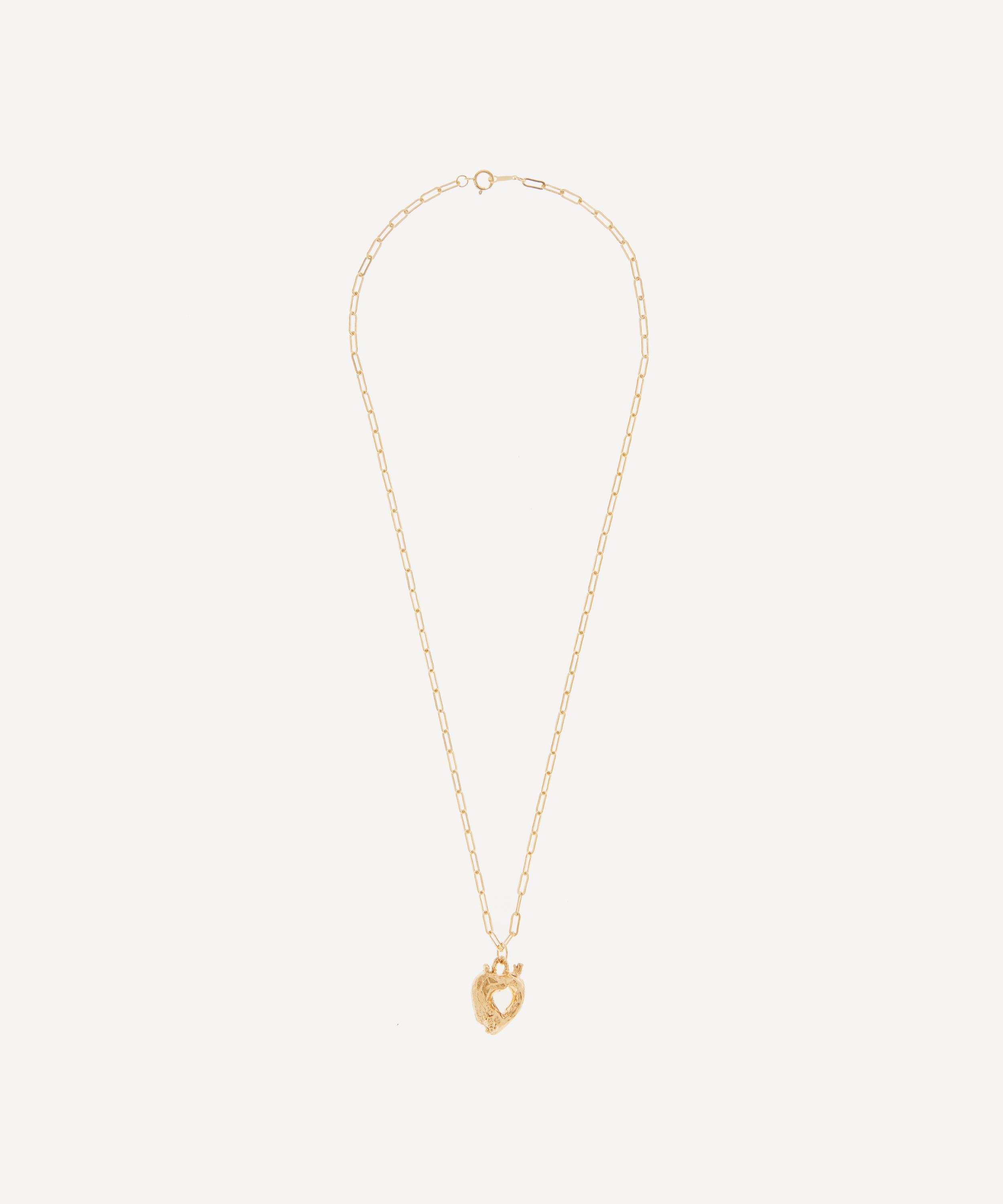 24ct Gold-Plated Bronze Lovers Pact Pendant Necklace - 2