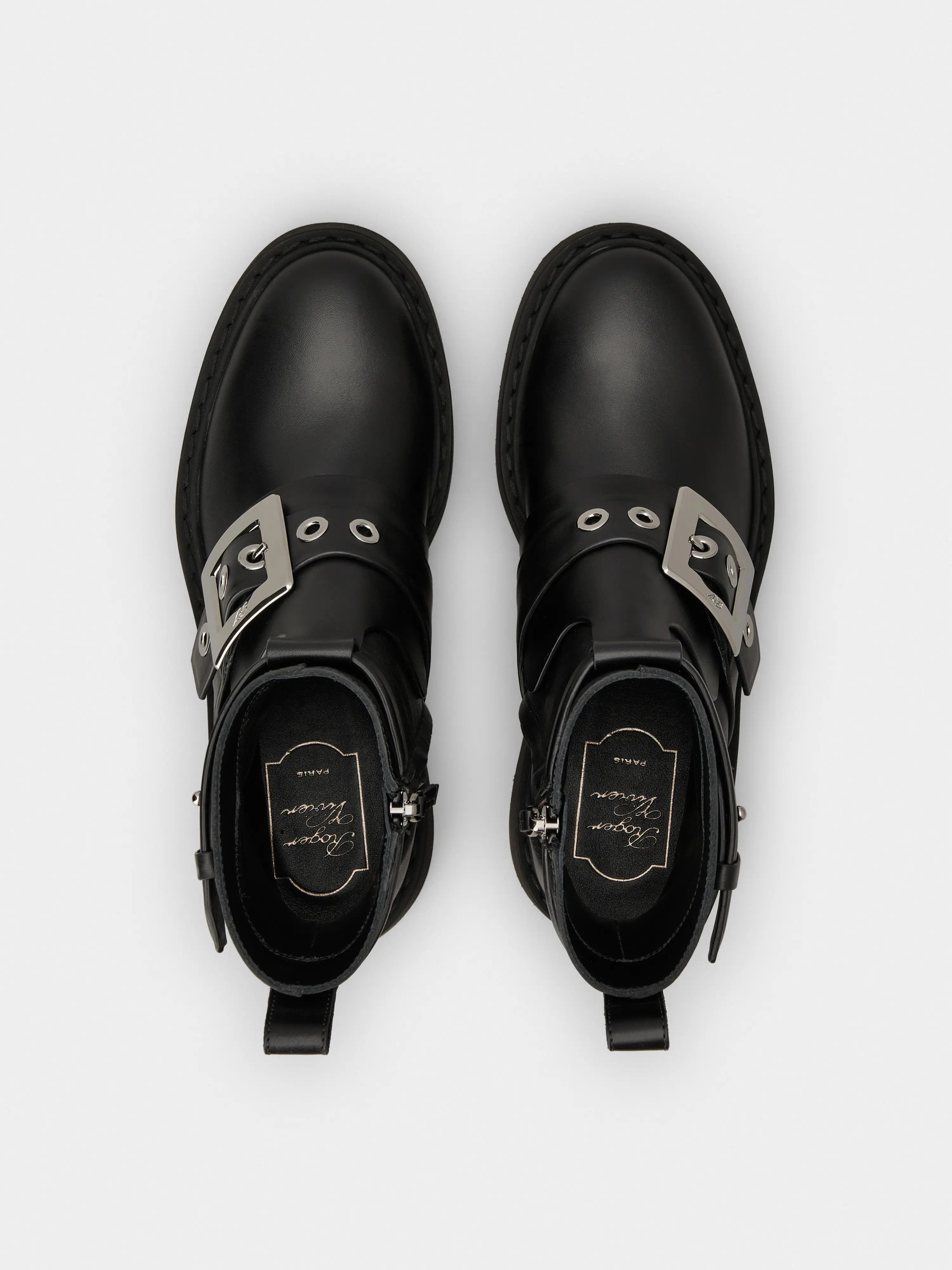 Viv' Rangers Biker Booties in leather - 4