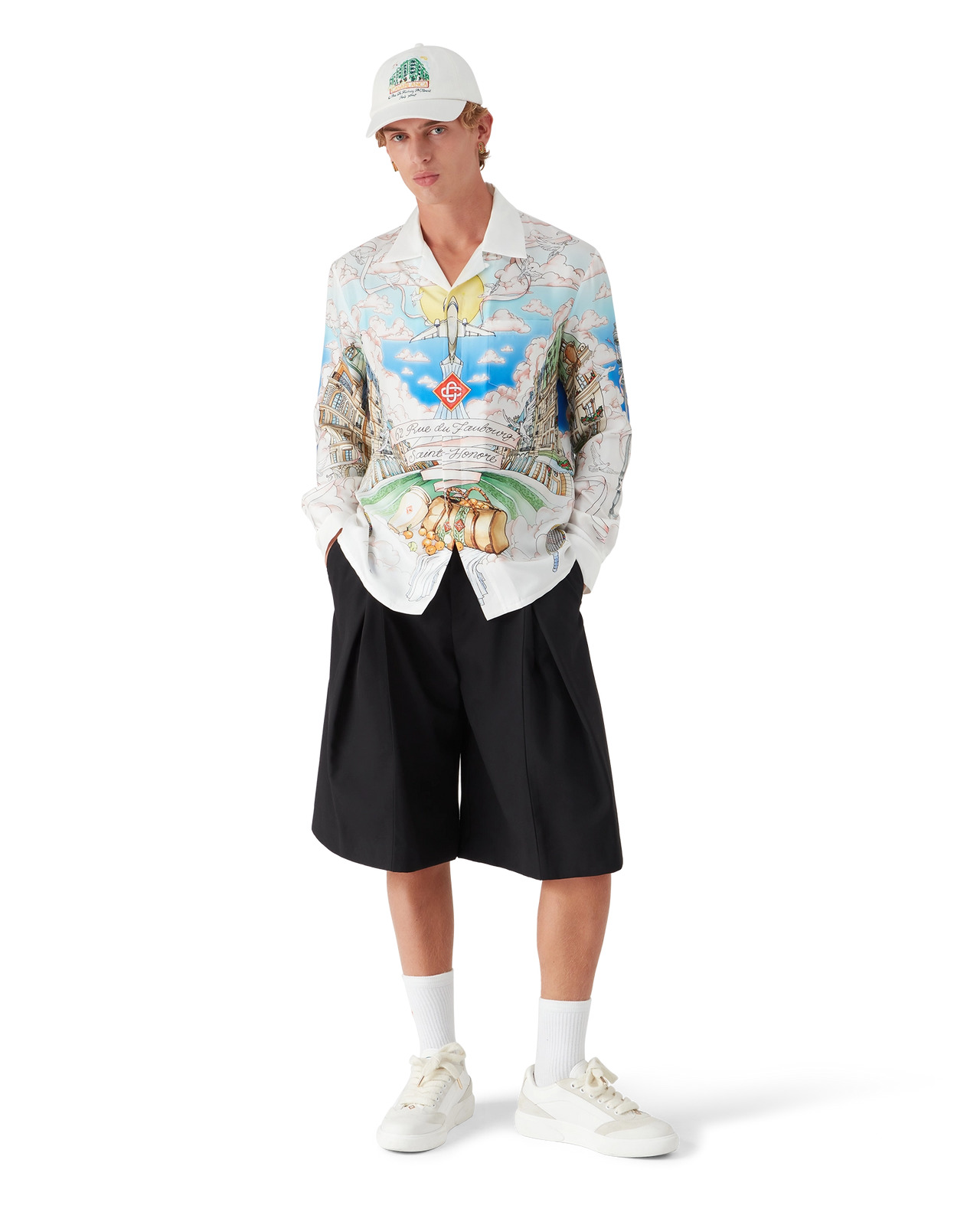 Paris Store Long Sleeve Shirt | Casablanca Paris - 4