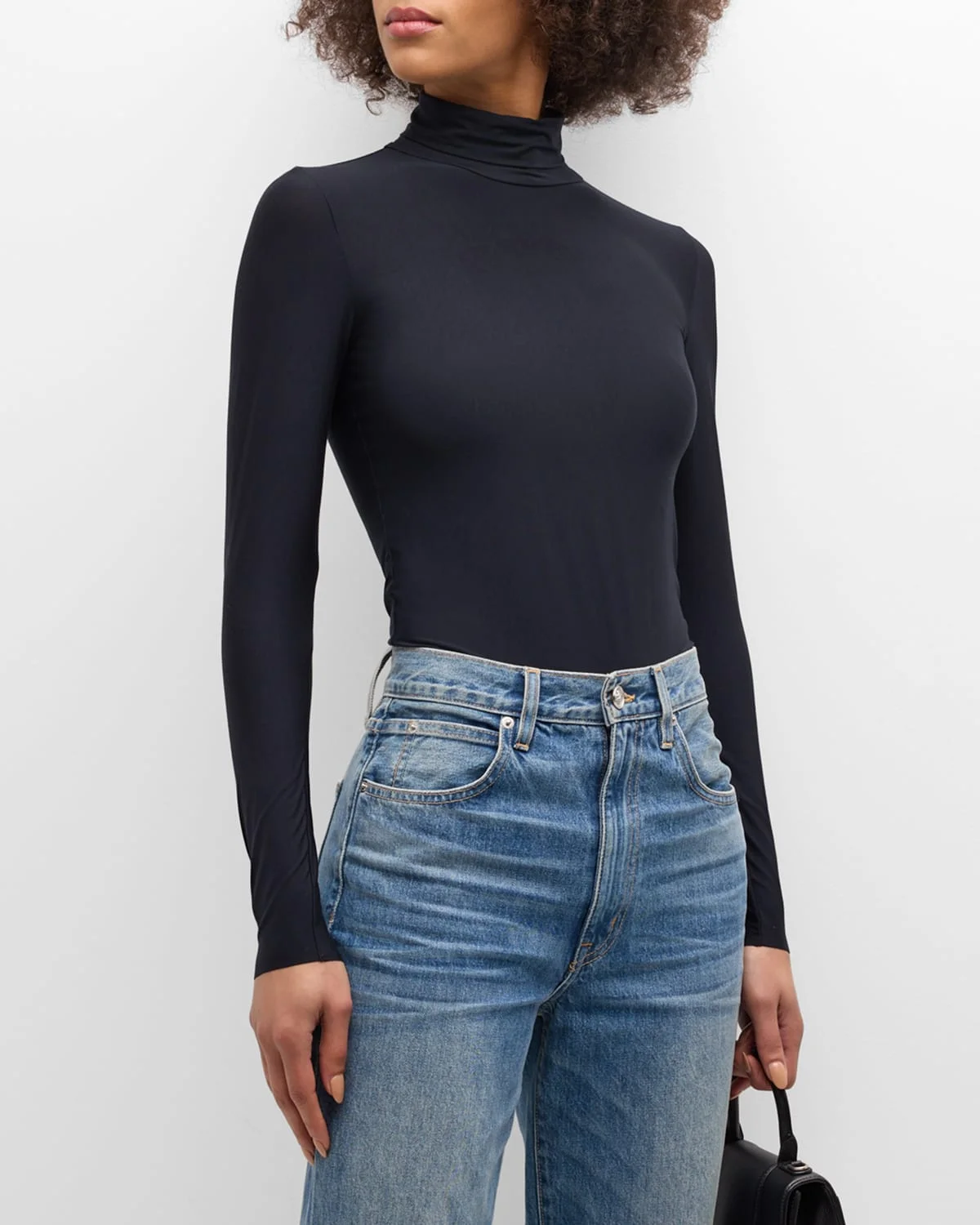 Butter Turtleneck Bodysuit - 1