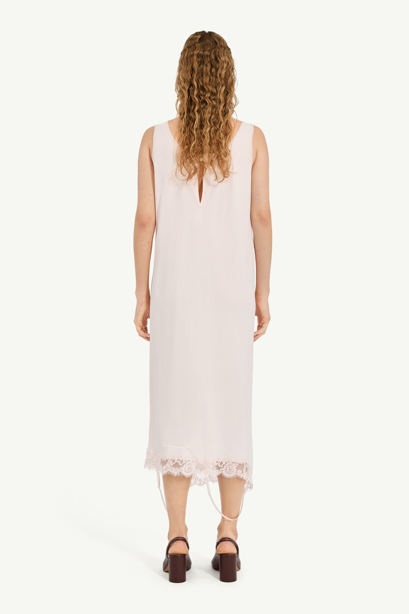 Mirrored lace slip dress 3