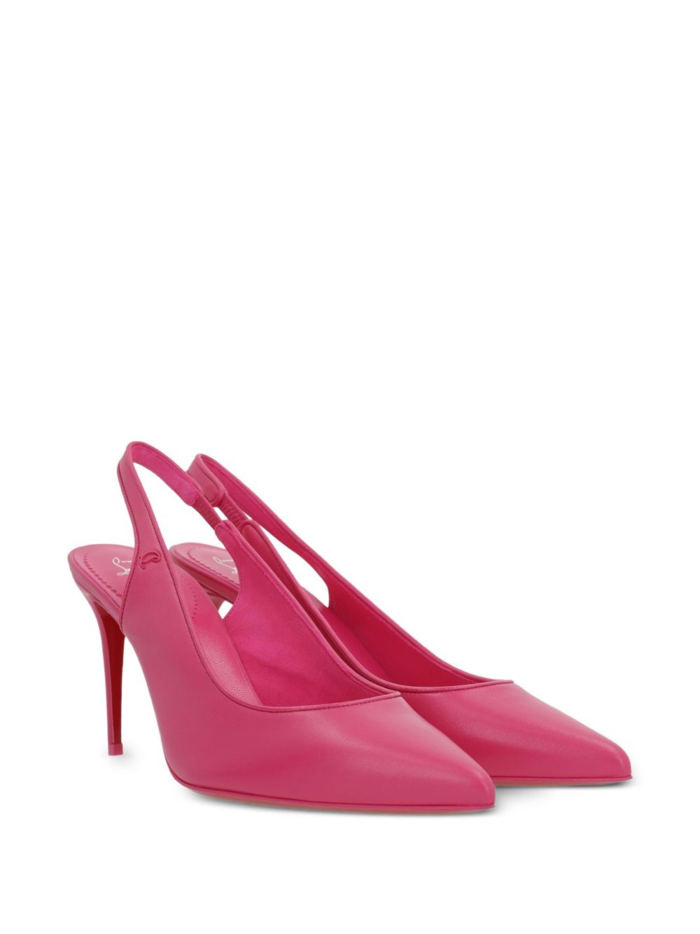 85mm Sporty Kate slingback leather pumps - 2