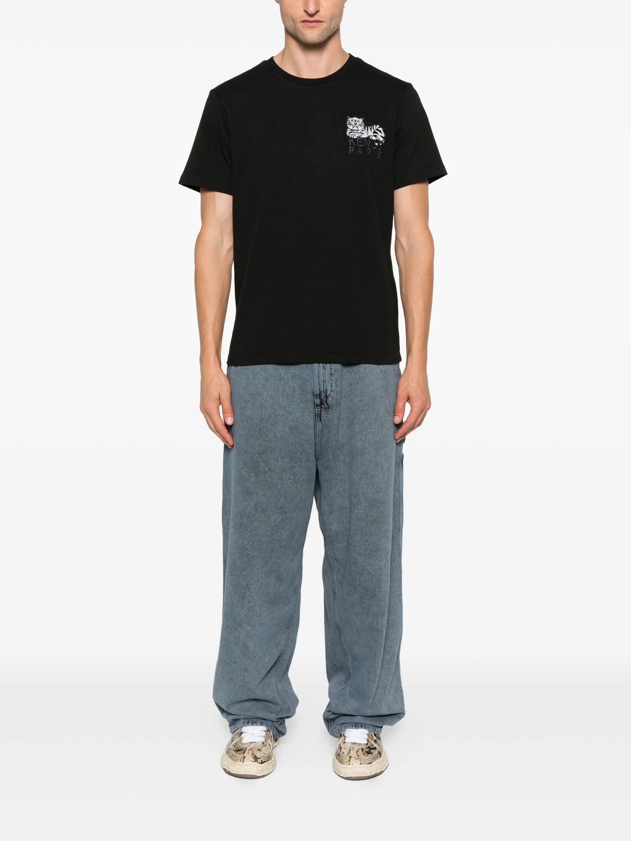 Kenzo Happy Tiger Cotton T-shirt - 2