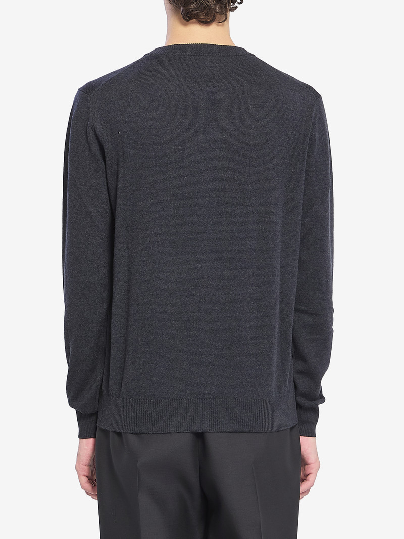 FENDI FF pullover in virgin wool outlook