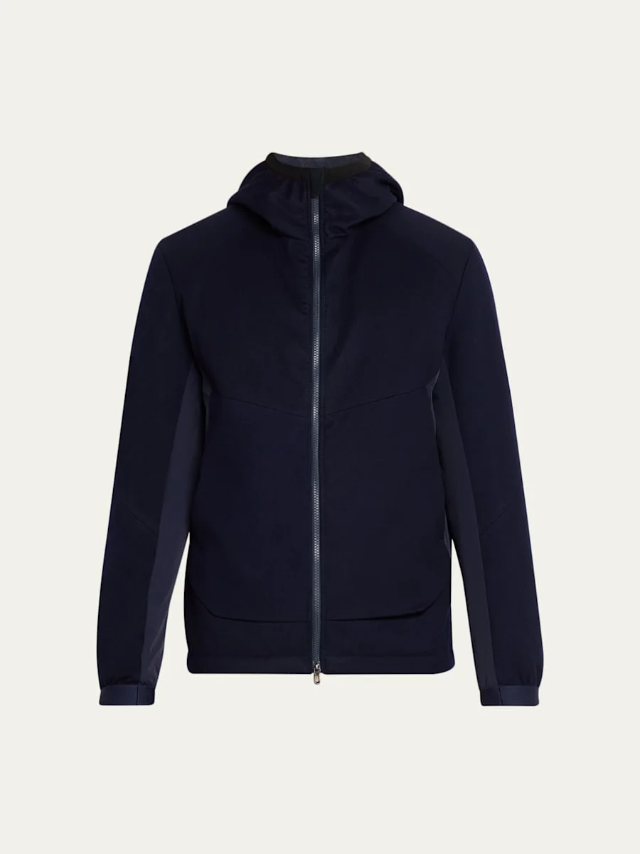 Men's Predator 3.0 Water-Resistant Padded Wool Jacket with Hood - 1