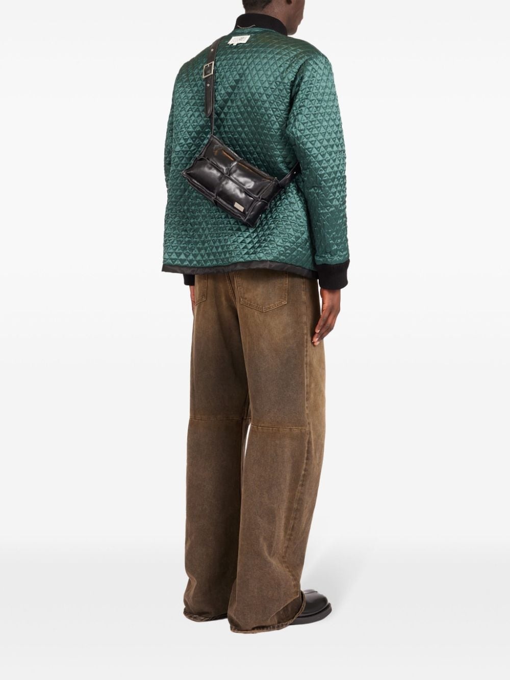 mini Numeric leather crossbody bag - 3