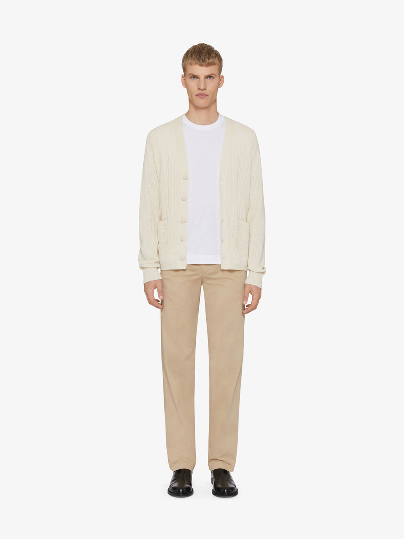 Givenchy 4G CABLE-KNIT CARDIGAN outlook