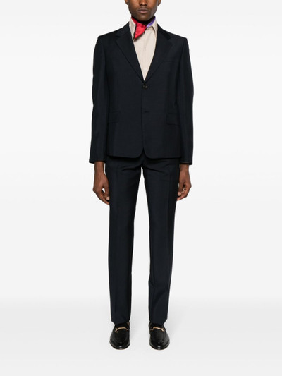 GUCCI single-breasted wool suit outlook