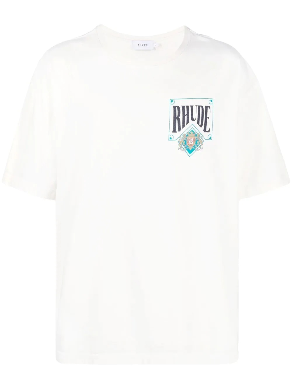 logo-print T-shirt - 1