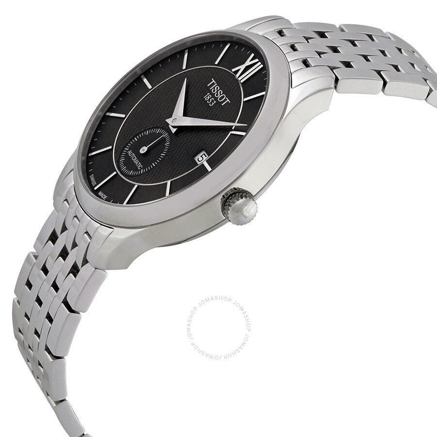 Tissot - Tissot Tradition Automatic  Black Dial Men's Watch T063.428.11.058.00 - 2
