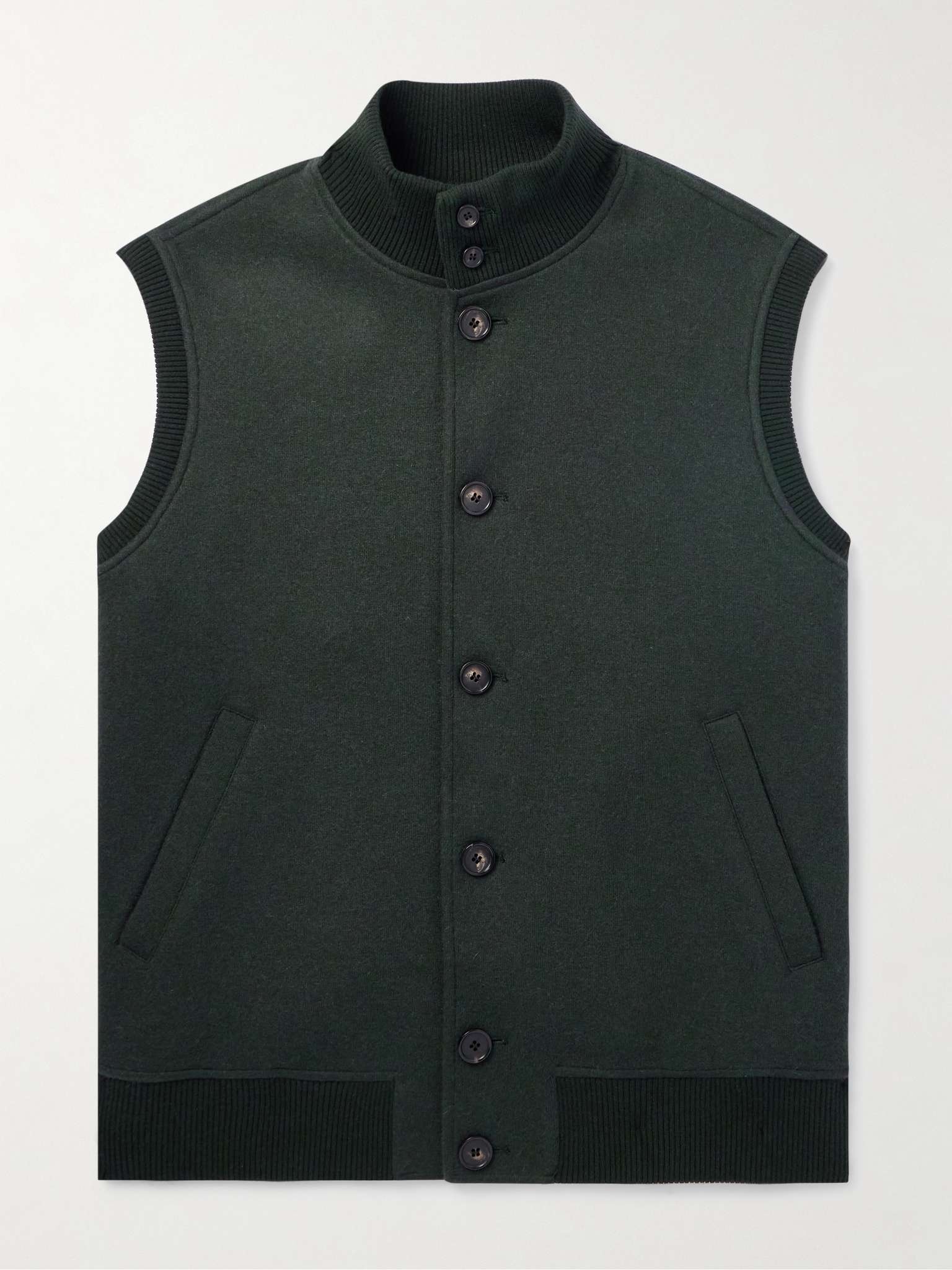 Carry Padded Cashmere Gilet - 1