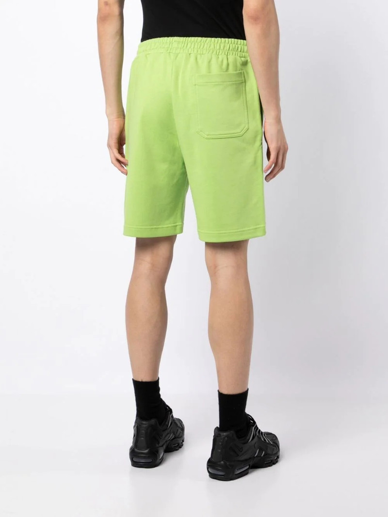 logo-print cotton track shorts 4