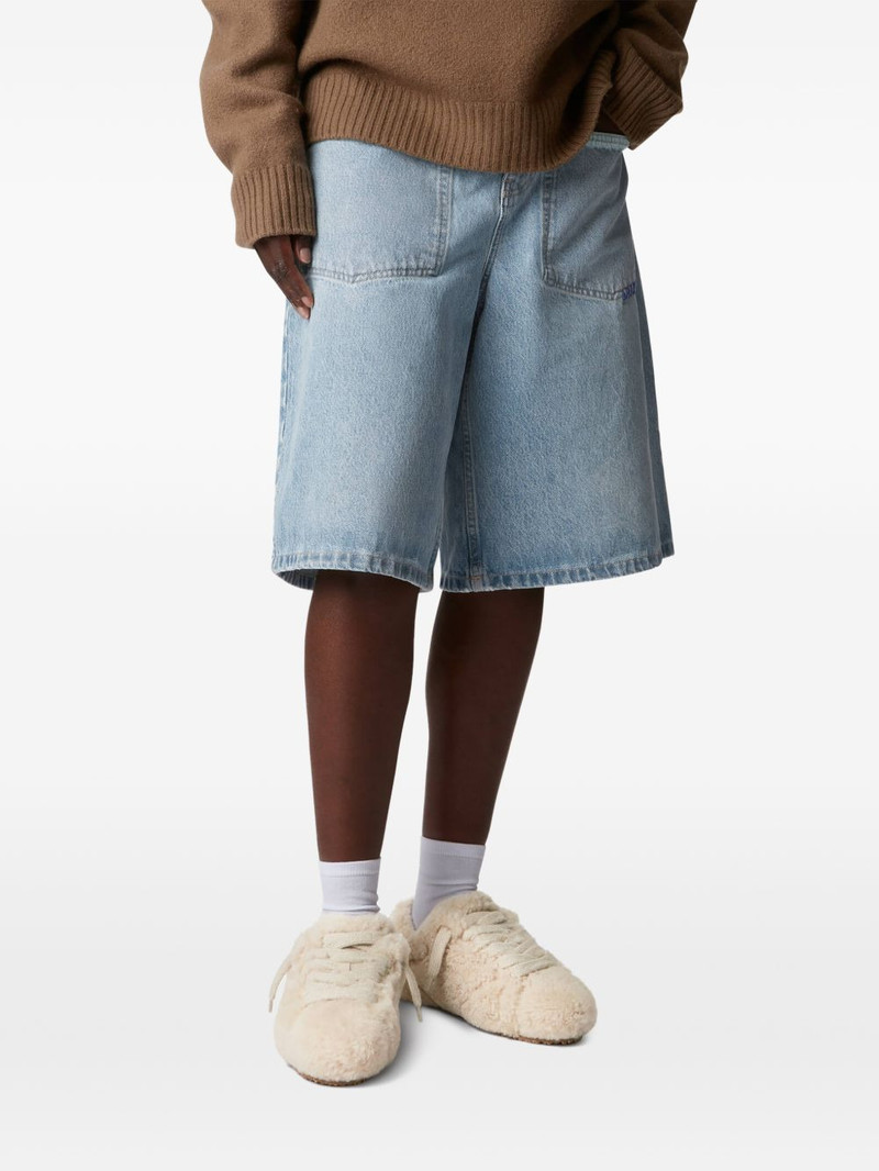 Tact shearling-effect sneakers 7